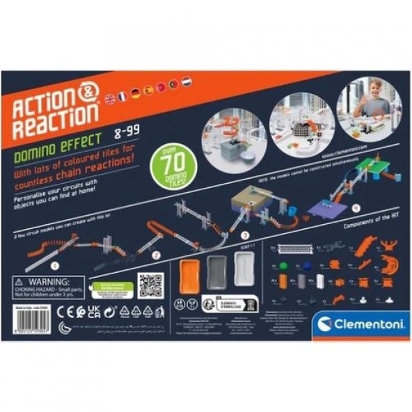 Clementoni Action Reaction Domino Etkisi 59305 - Resim 2