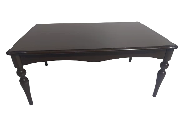 Orta Sehpa 17353 DEMONTO Klasik Kayın Retro ayak Parlak Ceviz Renk Nature El Yapı