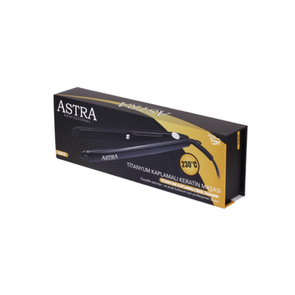 Astra F601E Keratin Titanyum Saç Düzleştirici