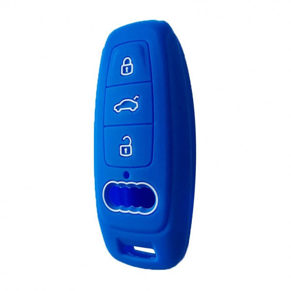 AUDI A3 A4 A3 A6L A7 A8 C8 Q8 D5 E TRON SİLİKON ANAHTAR KILIF ürün görseli