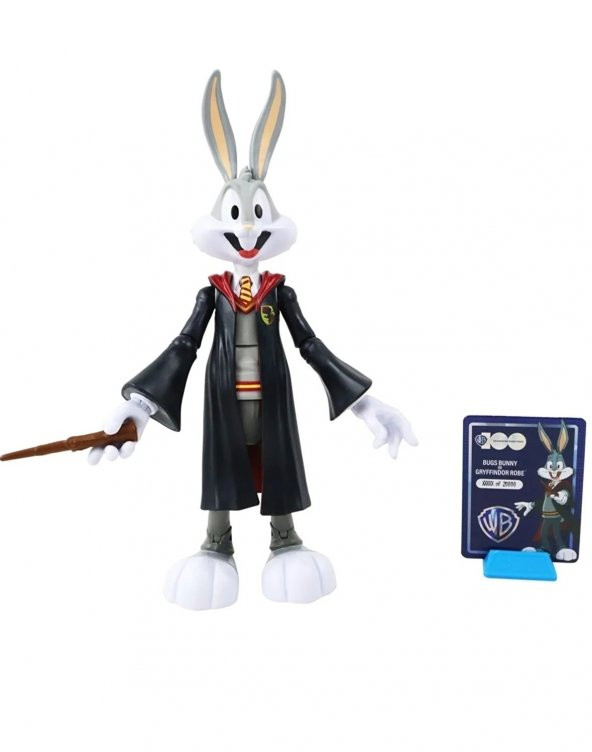 WB Bugs Bunny In Gryffindor Robe Action Figure WB100 LT&HP-22881