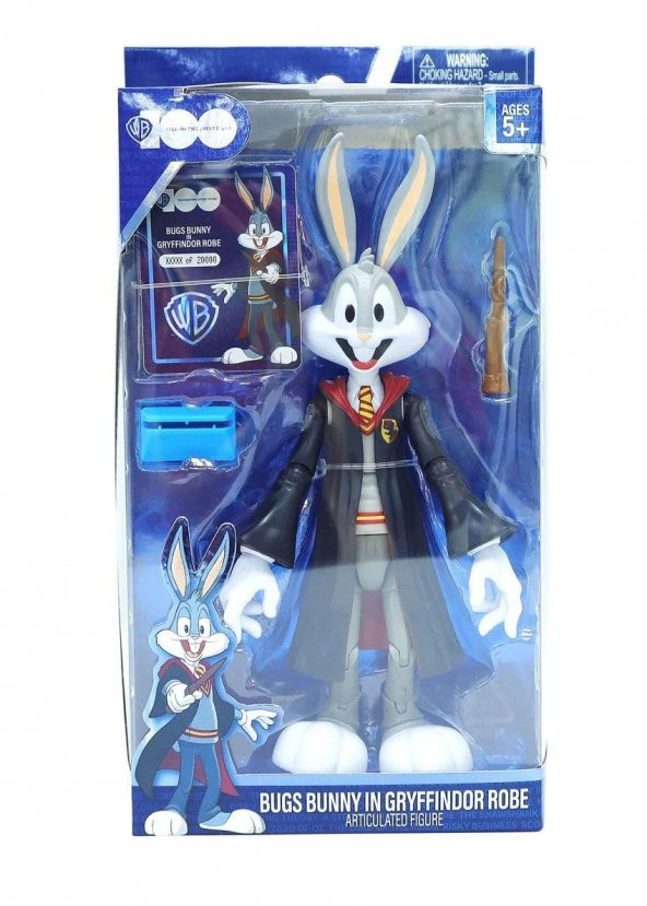 WB Bugs Bunny In Gryffindor Robe Action Figure WB100 LT&HP-22881 - 2