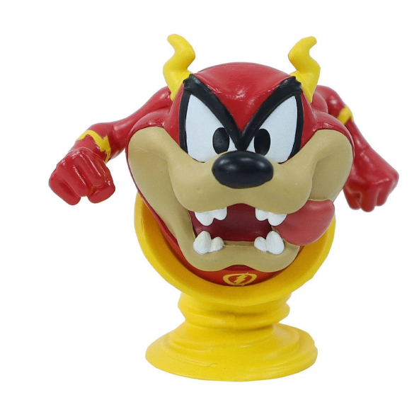 Warner Bros Bugs W.E.Coyote-Batman Kıyafetiyle 18 cm Koleksiyon Figürü WAW03000 - 2
