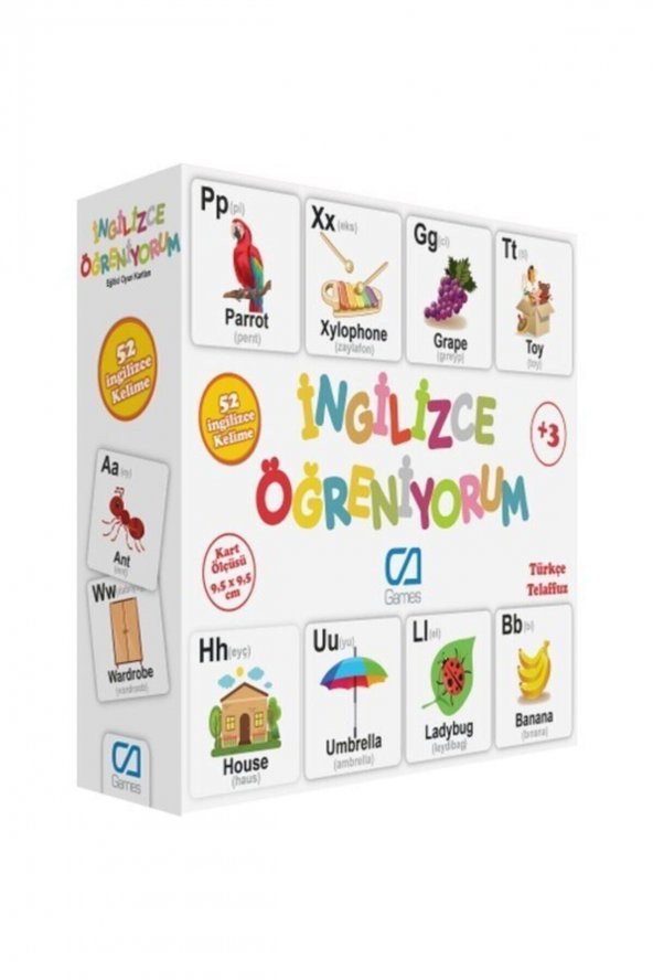 Ingilizce Öğreniyorum - Eğitici Oyun Kartları - Null - 2