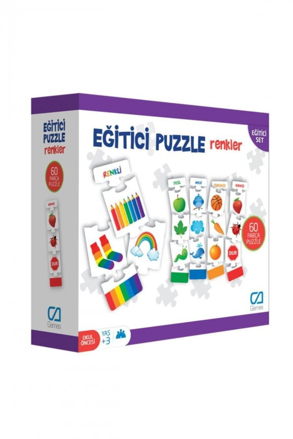 Null Eğitici Renkler Puzzle