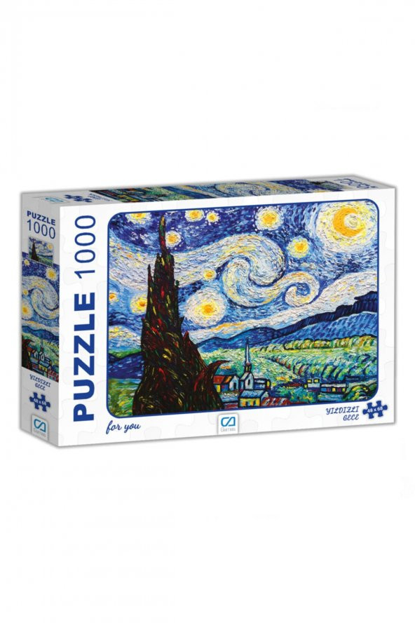 Yıldızlı Gece Puzzle 1000 Parça