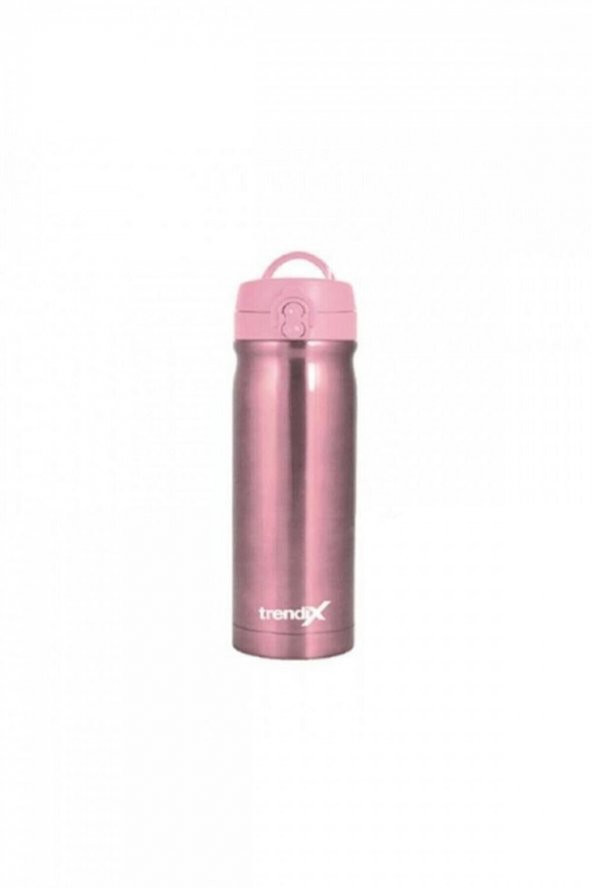 Çelik Içli 350 ml Termos Matara Pastel Pembe