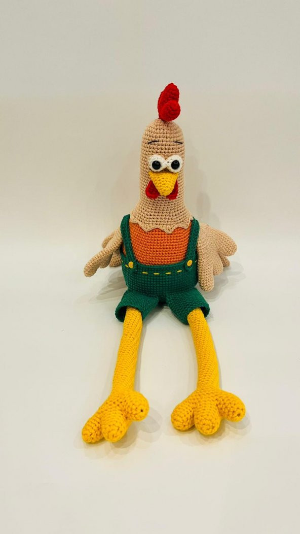Horoz Amigurumi Organik Oyuncak - 1