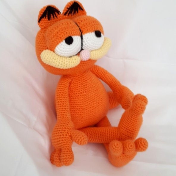Garfield Amigurumi Organik Oyuncak - 1