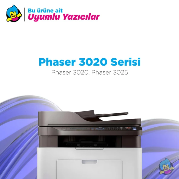 Xerox Phaser 3020 / 3025 / 106R02773 Muadil Toner - Resim 5