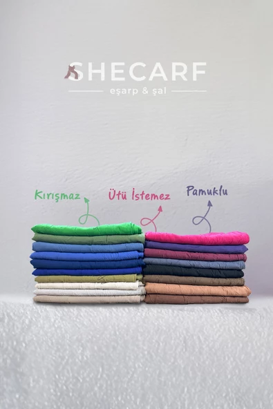 Loryan Scarf Kare Bambu Kraş Viva Eşarp 00832  ACI KAHVE - 2