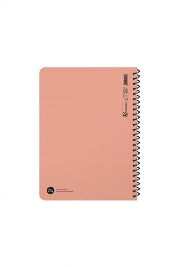 Hisli Şeyler 16.5x22.5 Kareli Defter - Hepsi De Beni Bulur - 2
