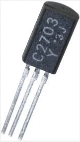 2SC 2703 TO-92L TRANSISTOR ürün görseli 1