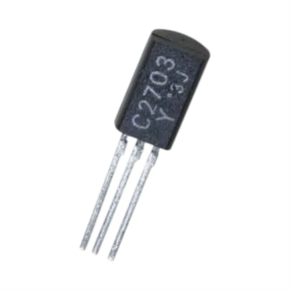 2SC 2703 TO-92L TRANSISTOR - Resim 3