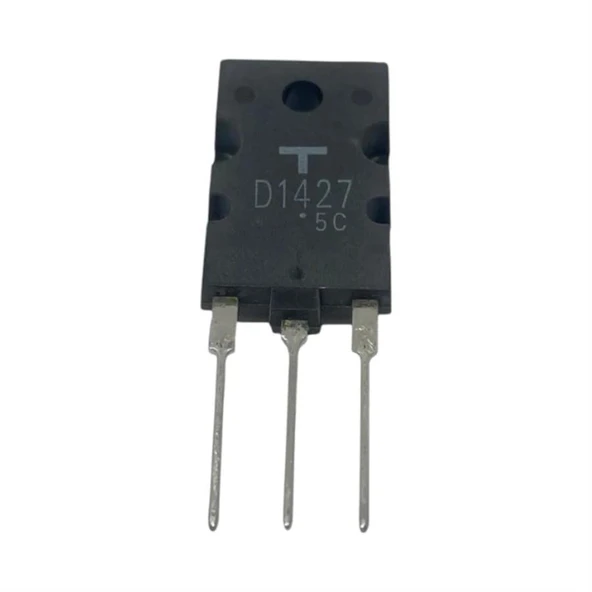 2SD 1427 TO-3PH TRANSISTOR - Resim 3