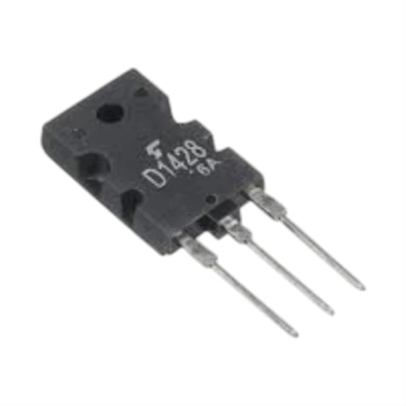 2SD 1428 TO-3PH TRANSISTOR - Resim 2