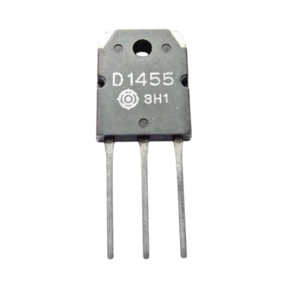 2SD 1455 TO-3P TRANSISTOR - Resim 3