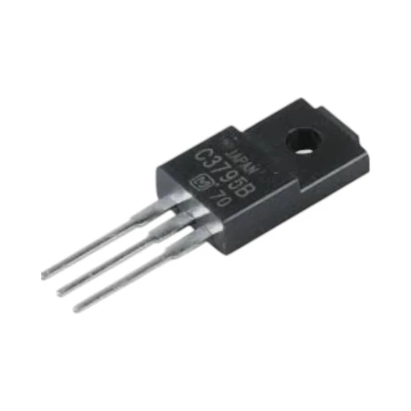 2SC 3795B TO-220FA TRANSISTOR - Resim 3