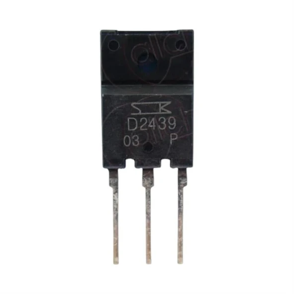 2SD 2439 TO-3PF TRANSISTOR - Resim 3