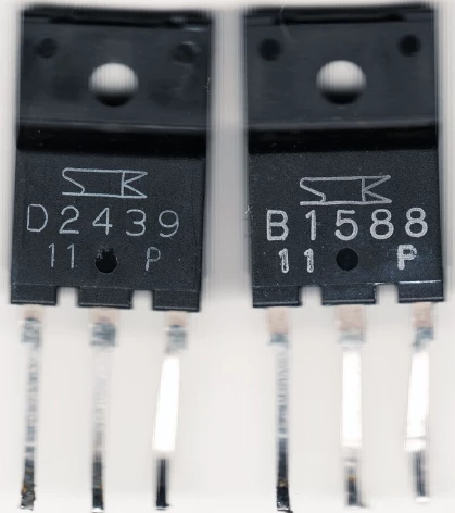 2SD 2439 TO-3PF TRANSISTOR - Resim 2