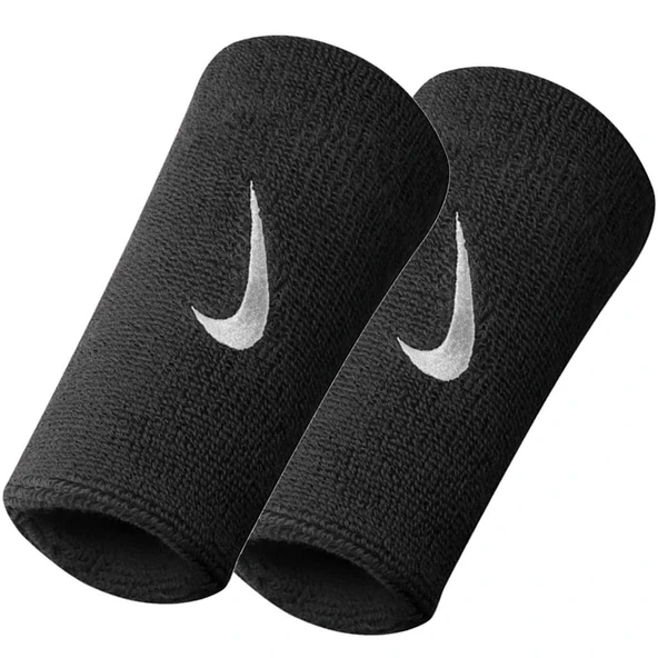 Nike N.NN.05.010.OS Swoosh Doublewide Wristbands 2 Pk Unisex Bileklik - 2
