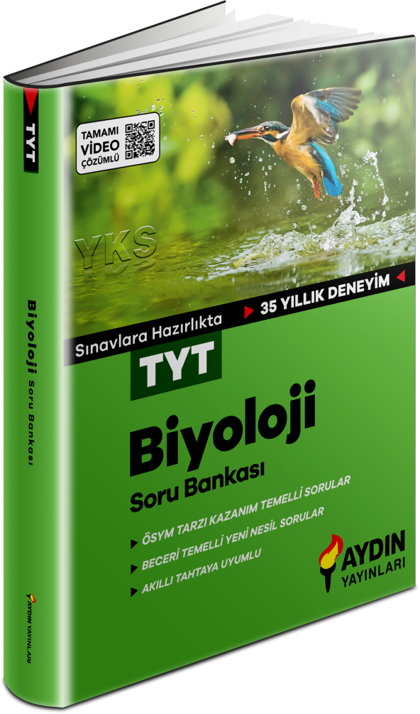 Aydın Yayınları TYT Biyoloji Soru Bankası