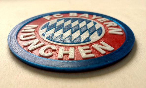 Fc Bayern München Untersetzer / Coaster (Çok Malzeme) Plastik Aparat