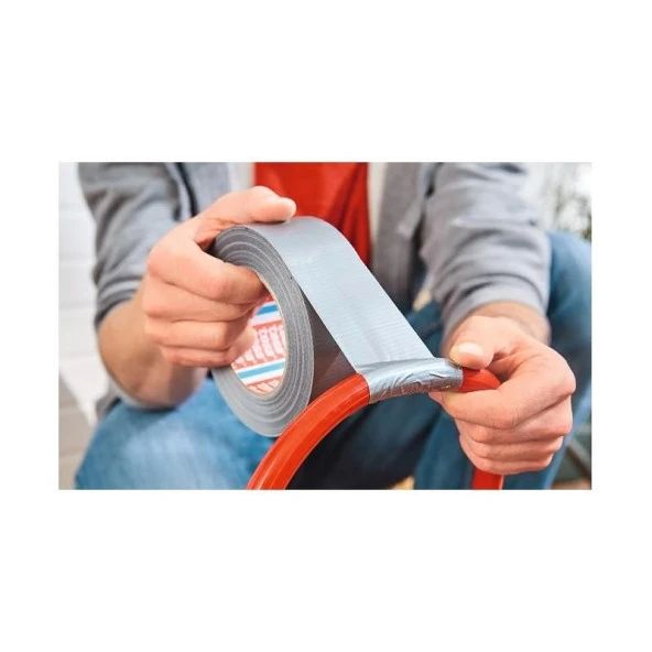 Tesa Bant Power Extra Güçlü Çok Amaçlı Gri 48 MM X 50 Metre - 4