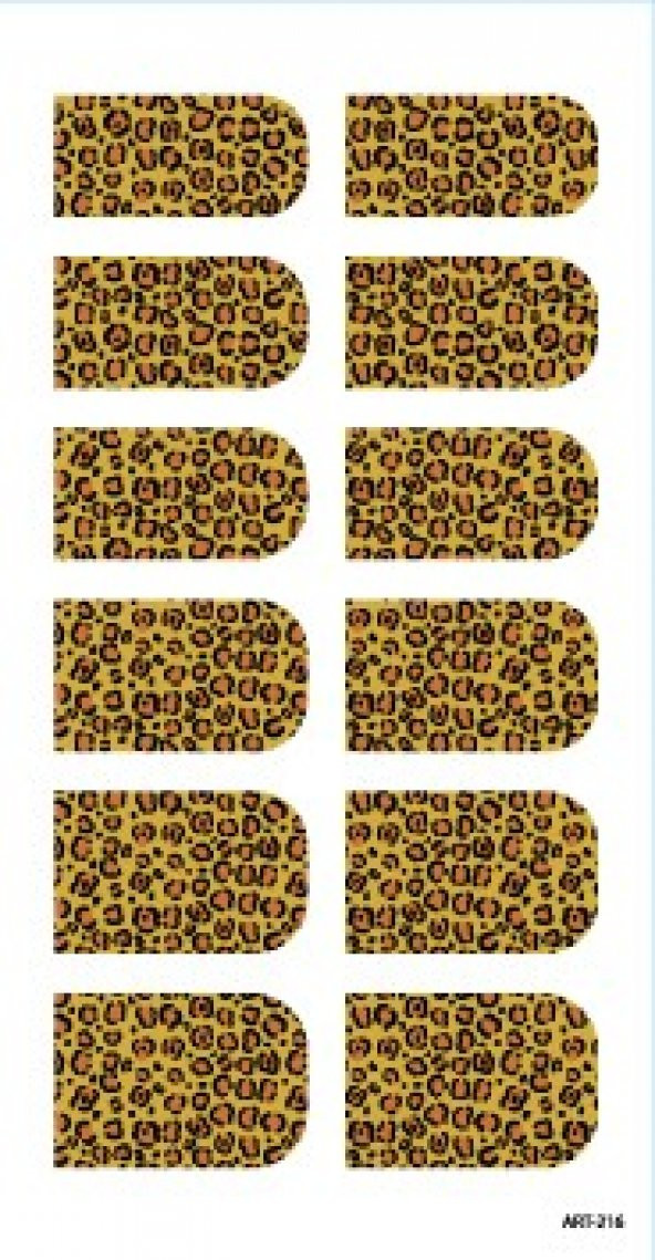Leo Tırnak Dövmesi,Tırnak Tattoo,Nail Art ,Tırnak Sticker - 2