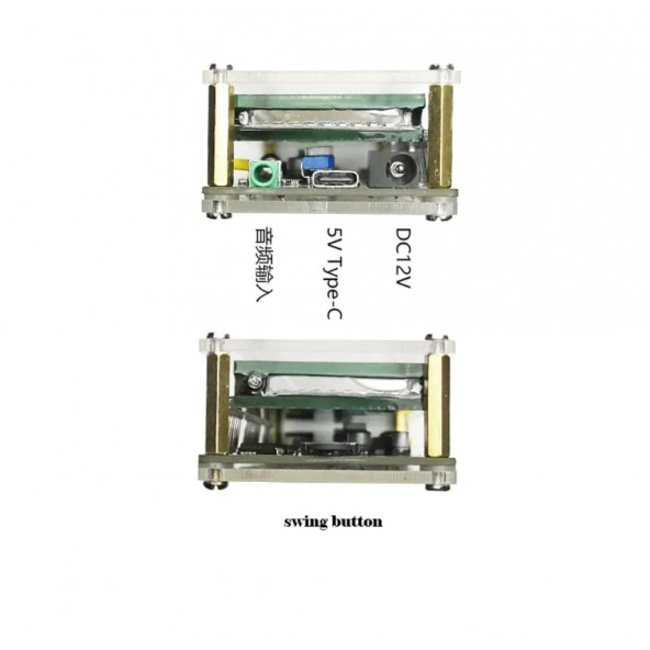 25 Bit Ekolayzır Sese Duyarlı Spectrum 12V - 3
