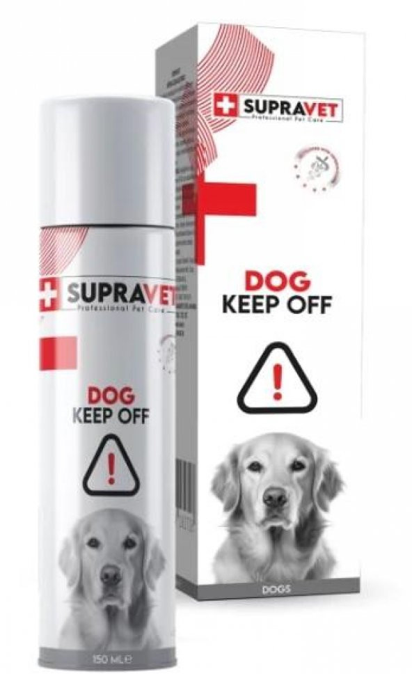 Supravet Dog Keep Off Köpek Uzaklaştırıcı Sprey 150 ML