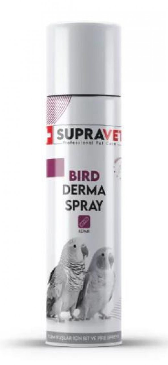 Supravet Bird Derma Spray Kuş Spray Çözeltisi 150 ML