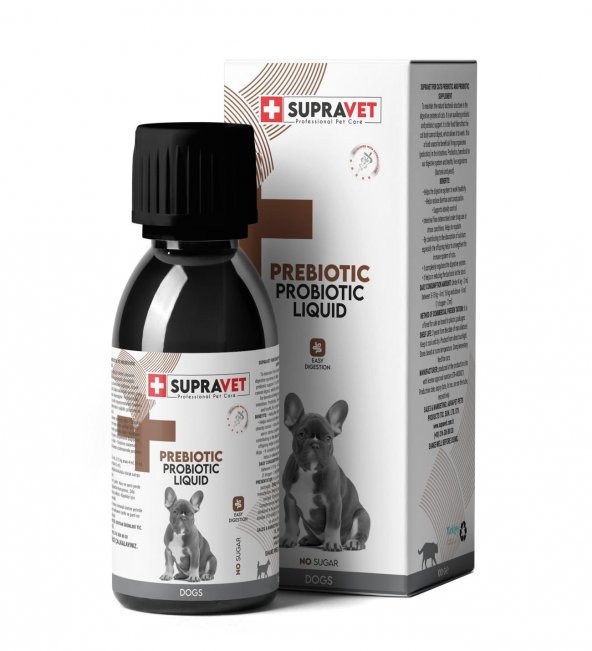 Supravet Köpekler için Sıvı Prebiyotik Takviyesi 100 ML