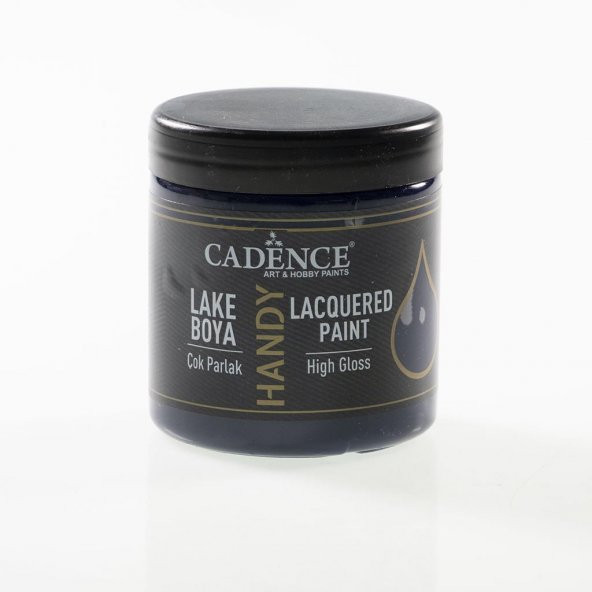 Cadence Handy Lake Boya Parlak 250ml 035 LACİVERT