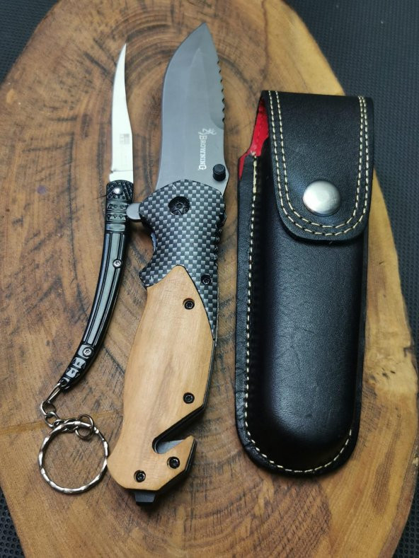 Kamp Outdoor Browning 21 cm Avcı Çakısı Seti