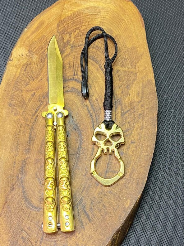 21 cm GoldKelebek + İpli Parmak Musta Seti