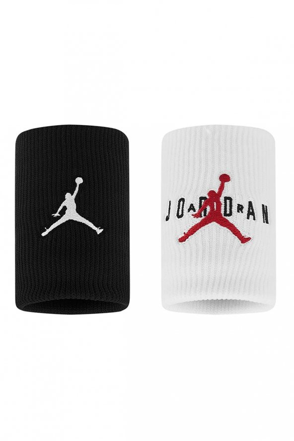 Nike J.100.7579.068.OS Jordan Jumpman Terry Wrist Bands 2 Pk Unisex Bileklik
