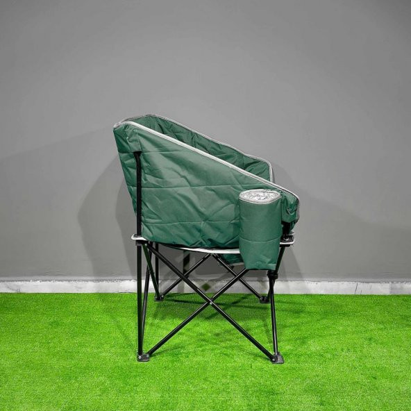 Argeus Balcony Comfort Katlanabilir Kamp Sandalyesi Yeşil - 7