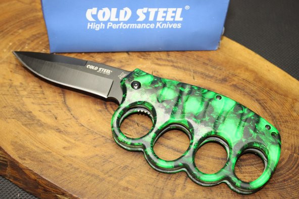 Cold Steel 20 cm Yeşil Efsane Möştalı Çakı