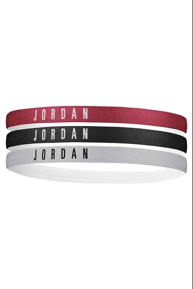 Nike J.000.3599.626.OS Jordan Headbands 3 Pk Gym Unisex Saç Bandı