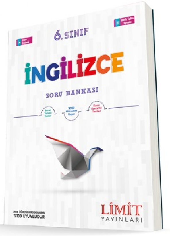 Limit 6. Sınıf İngilizce Soru Bankası 2023