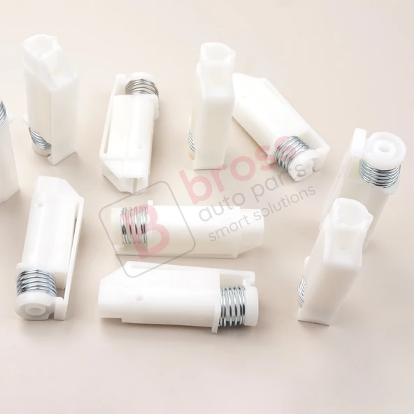 10 Adet Cam Kriko İndirme Kaldırma Mekanizma Kablo Ucu Halat Dübeli Tip BCP055 - Resim 4