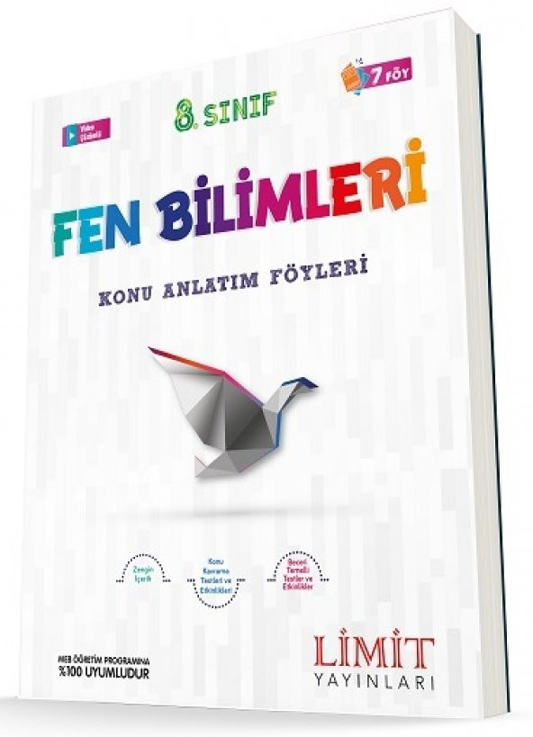 Limit 8. Sınıf Fen Bilimler Konu Anlatım Föyleri 2023