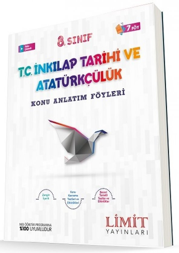 Limit 8. Sınıf İnkılap Tarihi Konu Anlatım Föyleri 2023