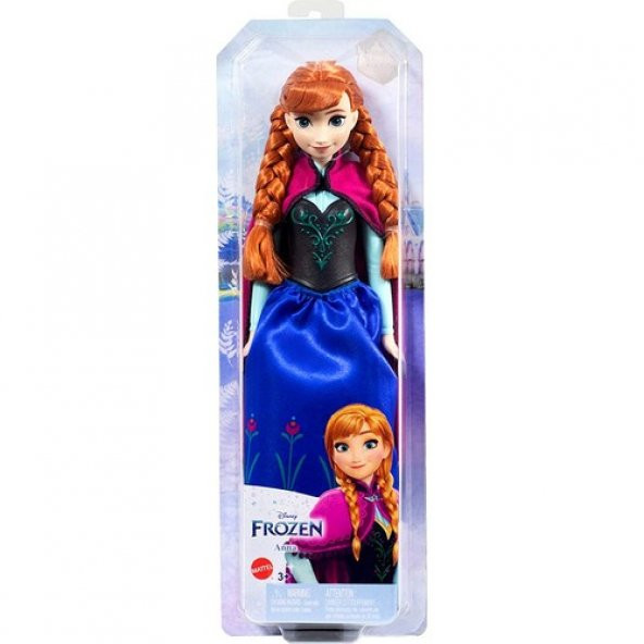 Disney Frozen Karlar Ülkesi Anna HLW46 HLW49 Lisanslı Ürün - 4