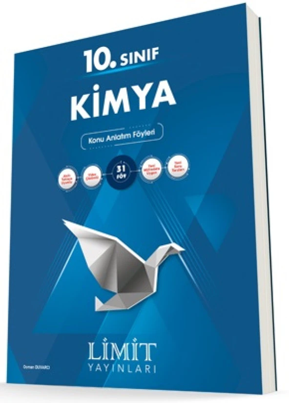 Limit 10. Sınıf Kimya Konu Anlatım Föyleri 2023