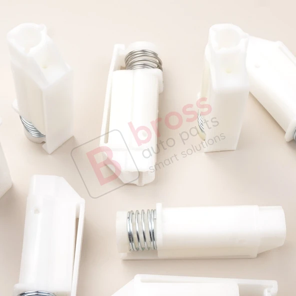 10 Adet Cam Kriko İndirme Kaldırma Mekanizma Kablo Ucu Halat Dübeli Tip BCP055 - Resim 3