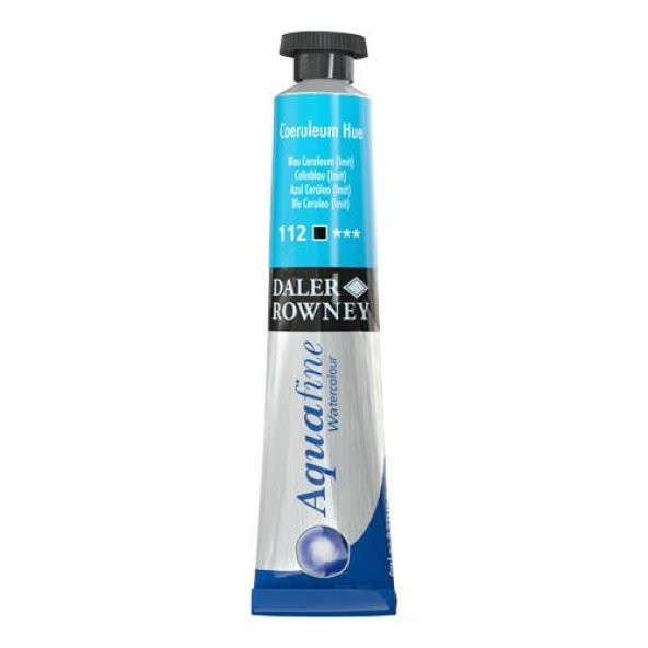 Daler Rowney Aquafine Tüp Suluboya 8ml COERULEUM 112