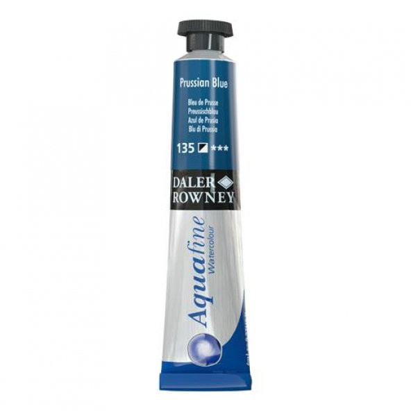 Daler Rowney Aquafine Tüp Suluboya 8ml PRUSSIAN BLUE 135 - 1