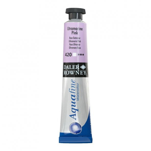 Daler Rowney Aquafine Tüp Suluboya 8ml ULTRAMARINE PİNK 420 ürün görseli 1
